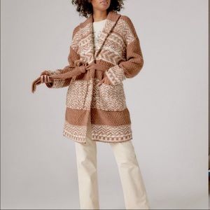 NWT Lucky Brand long sweater coatigan